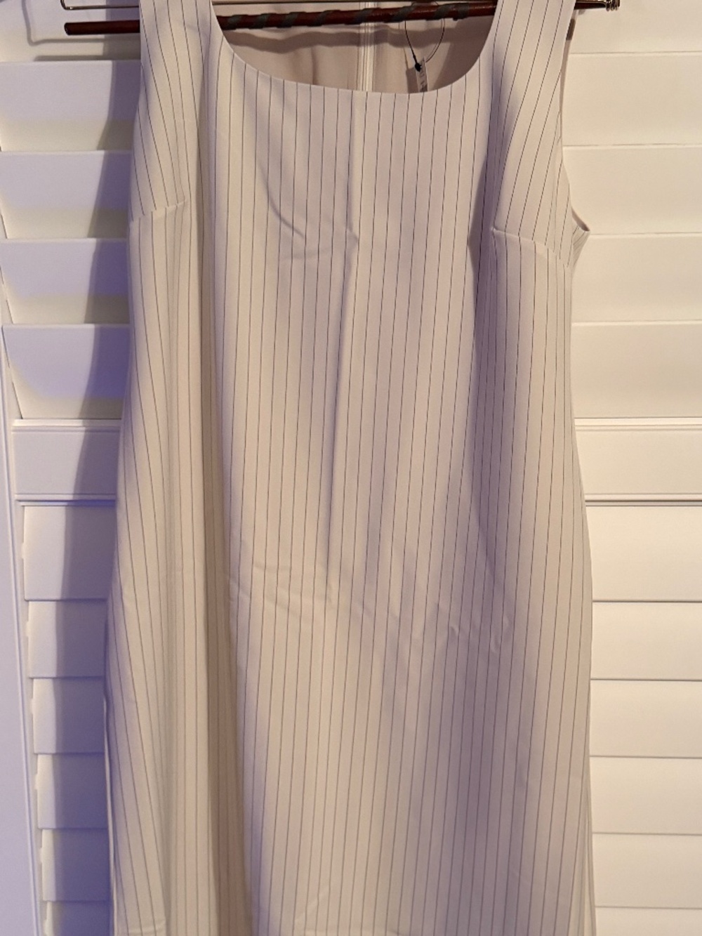 Banana Republic Sculpted Sheath Dress pinstrips